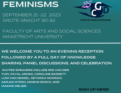 25th anniversary symposium – Centre for Gender and Diversity, Maastricht University